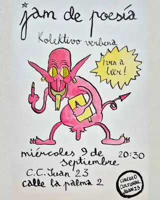 Jam de poesía 9 de septiembre