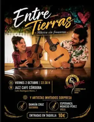Concierto de Entre Tierras en Jazz Cafe