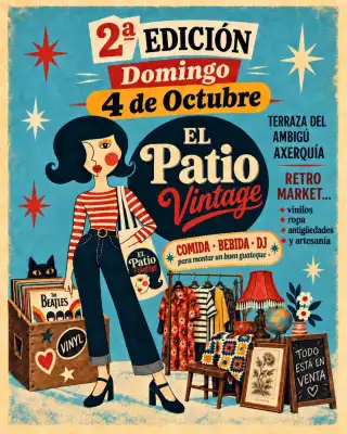 DOMINGO DE PATIO VINTAGE CON GUATEQUE