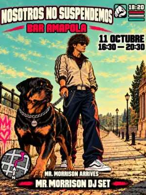 Cartel Amapola Dj Set Mr. Morrison