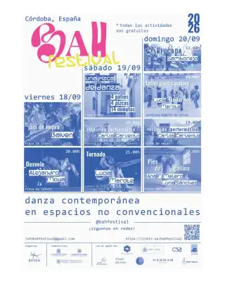 Cartel BAH festival 2026