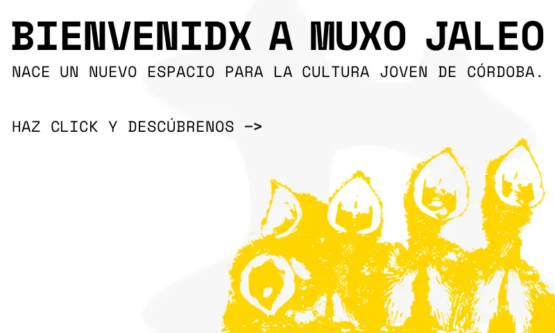 Cartel de la presentacion de la asociación Muxo Jaleo