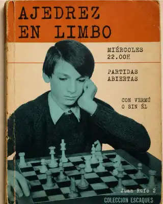 Cartel noches de ajedrez y vermú Limbo