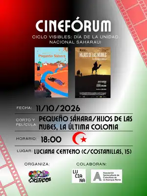 Cinefórum - Proyección de Pequeño Sáhara e Hijos de las nubes
